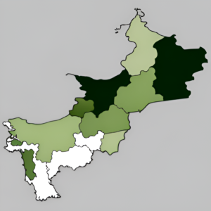 Map of Pakistan